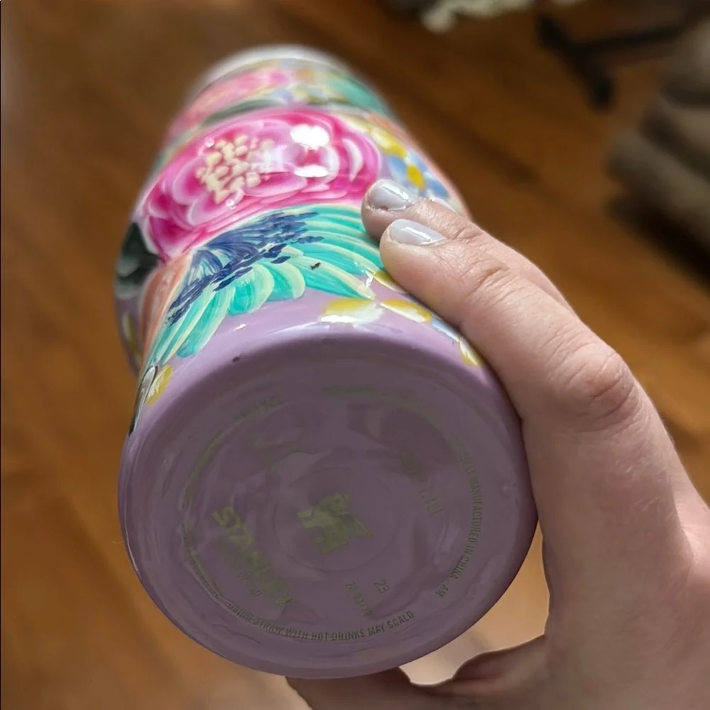 Hand Painted Marla Bracey Designs 40oz Stanley - Picture 4 of 6